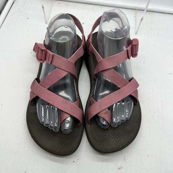 Chaco Sandals Womens 10 Z Cloud Strappy Outdoor Slide Trail Shoes Pink - Picture 4 of 9